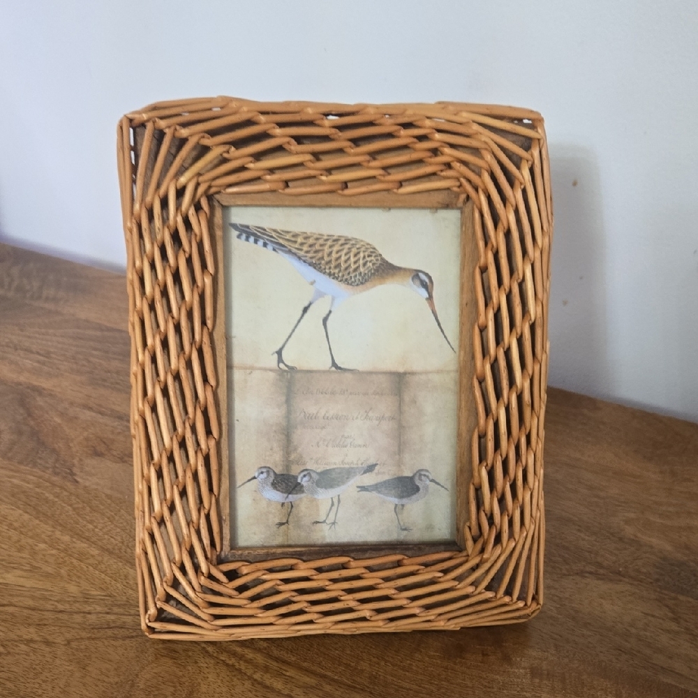 IKEA Wicker Picture Frame Sizes: 5x7 " Photo 8x10" Frame BOHO